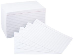 500 index cards sold on amazon